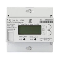 สามเฟสสี่สาย CT Meter ราง DIN -- D3034